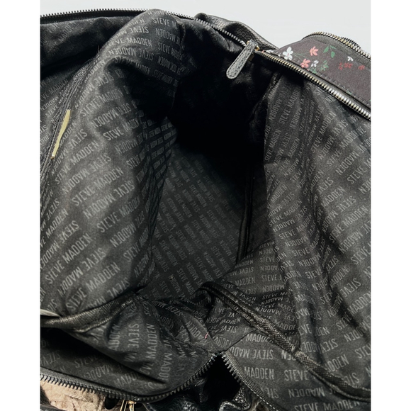 Steve Madden Women\'s Backpack Floral One size Black Multicolor main image 7